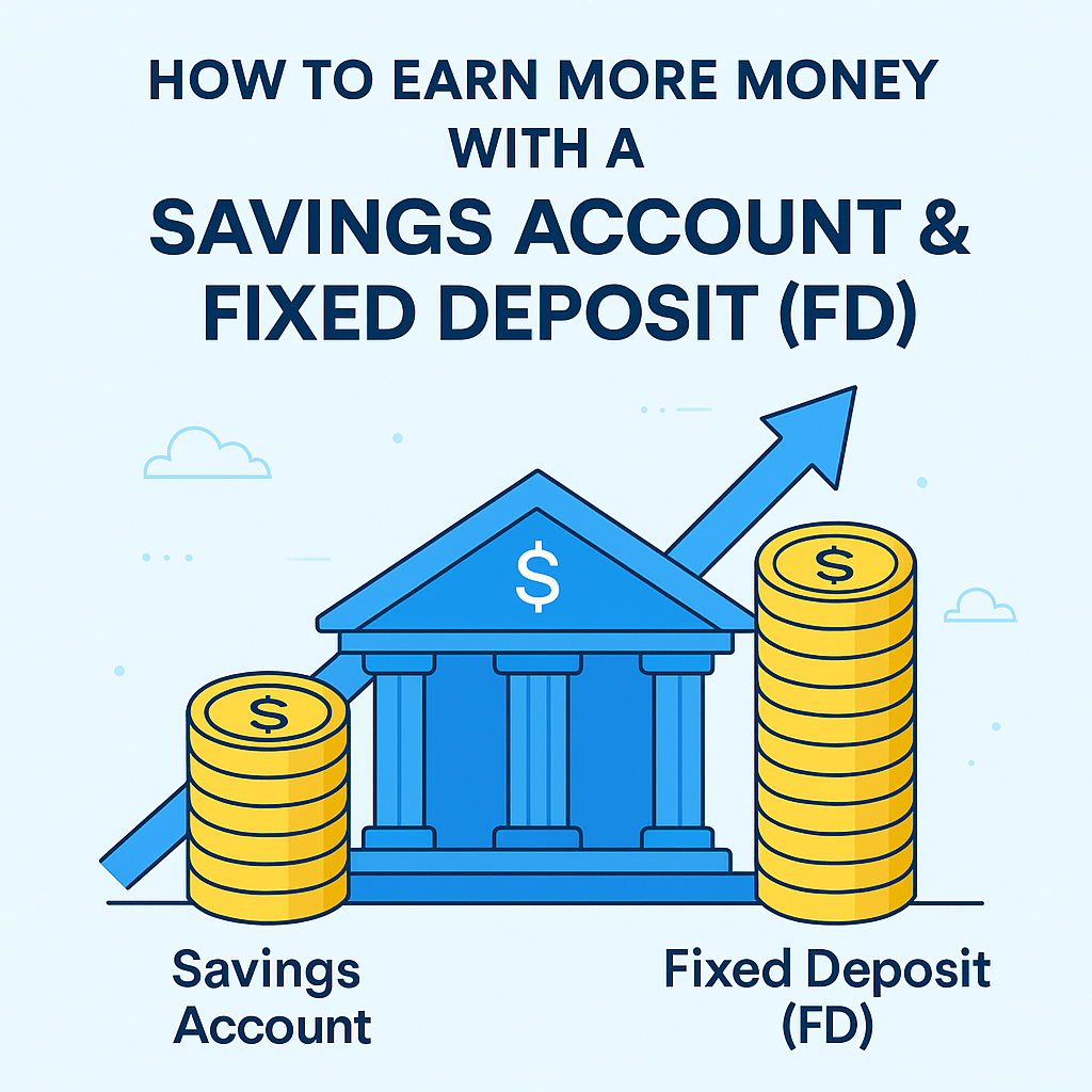 How to Earn More Money with a Savings Account & Fixed Deposit