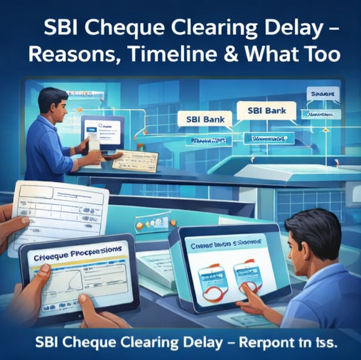Cheque clearing delay reasons
