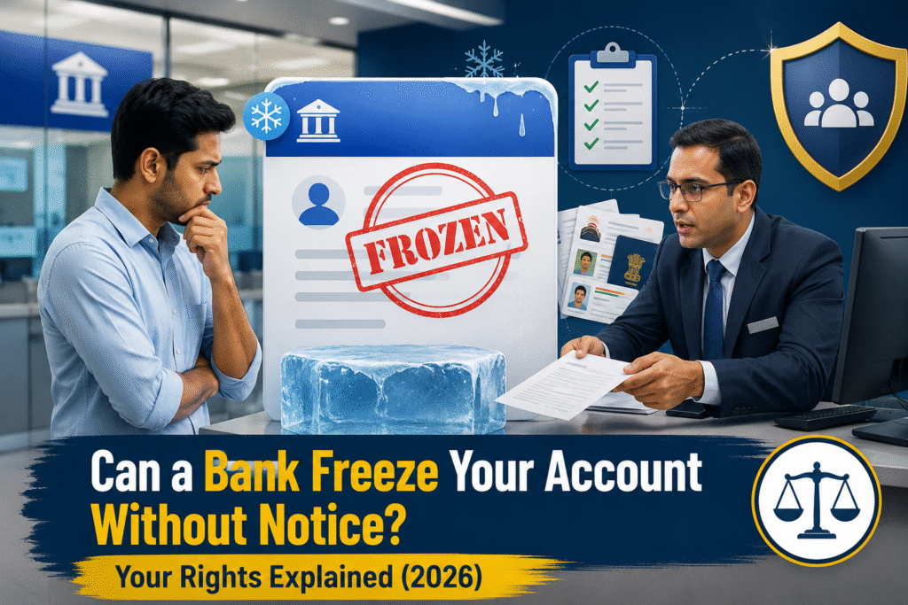Can a Bank Freeze Your Account Without Notice